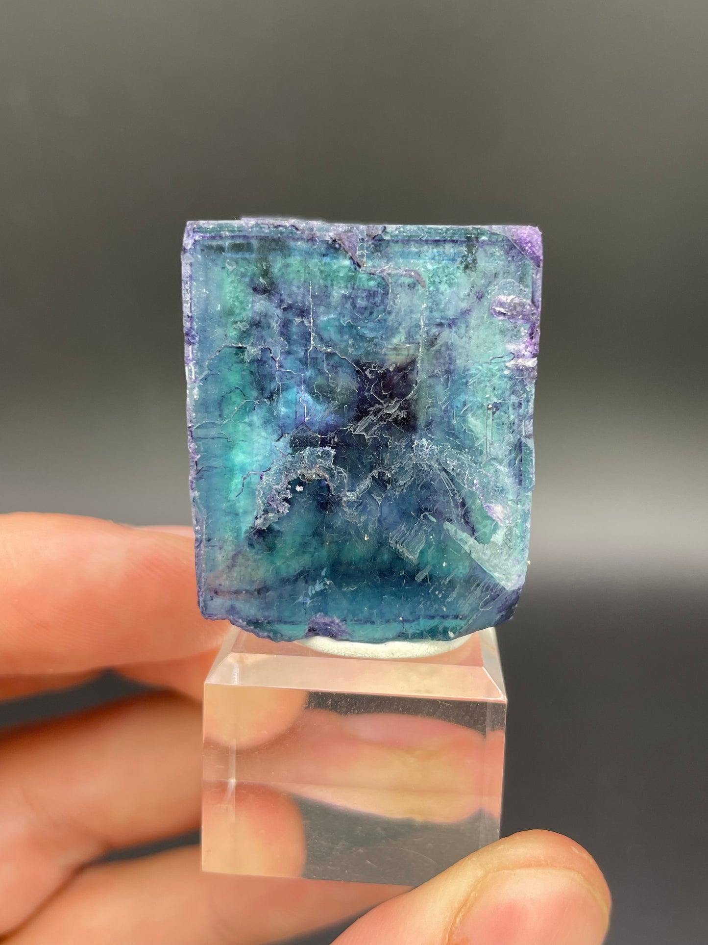 Fluorite, Yindu Mine, Inner Mongolia, China