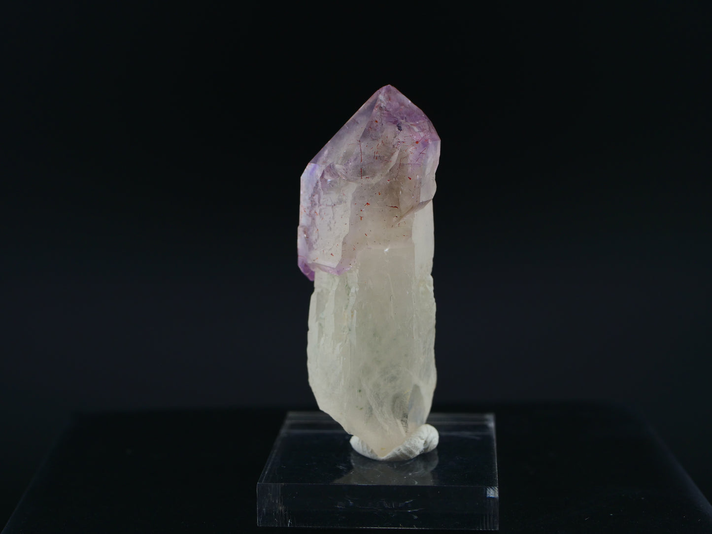 Amethyst Scepter with Hematite, Denny Mountain, King Co., Washington, USA