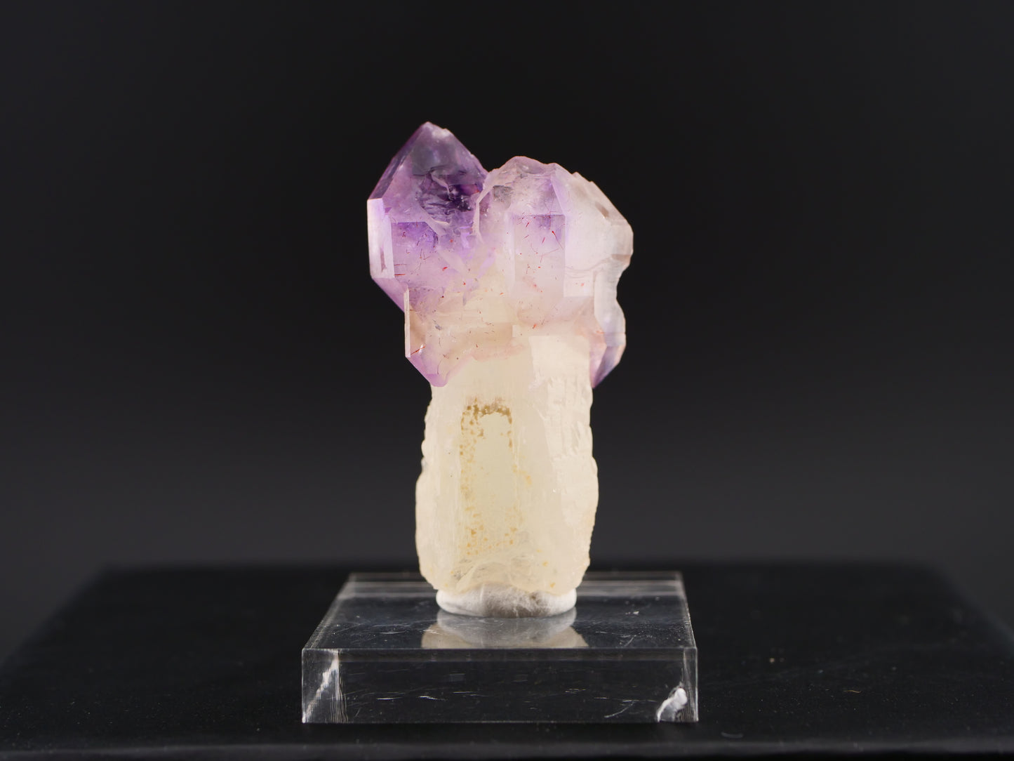 Amethyst Scepter with Hematite, Denny Mountain, King Co., Washington, USA
