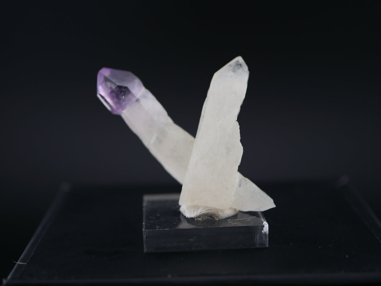 Amethyst Scepter with Hematite, Denny Mountain, King Co., Washington, US