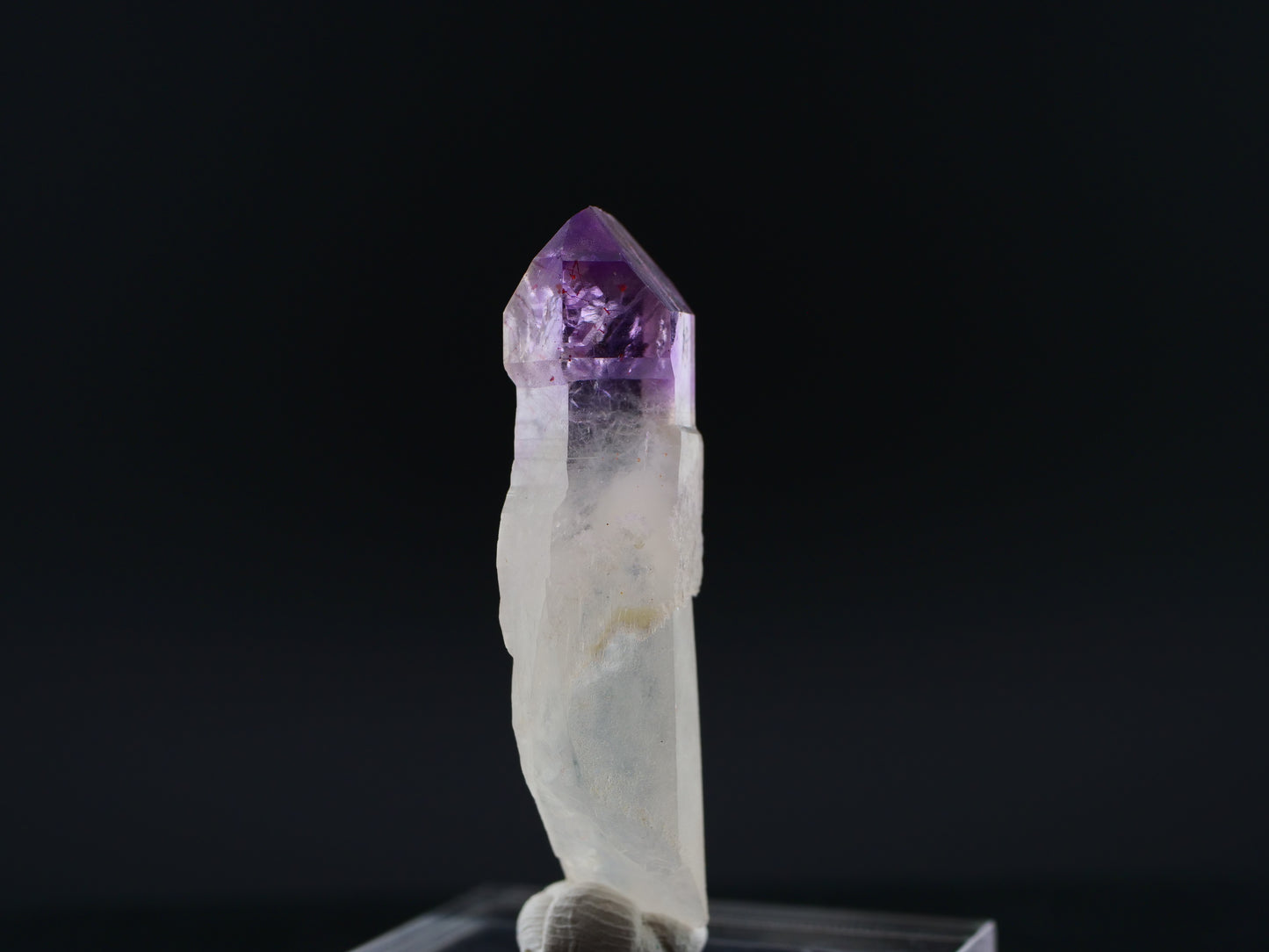 Amethyst Scepter with Hematite, Denny Mountain, King Co., Washington, US