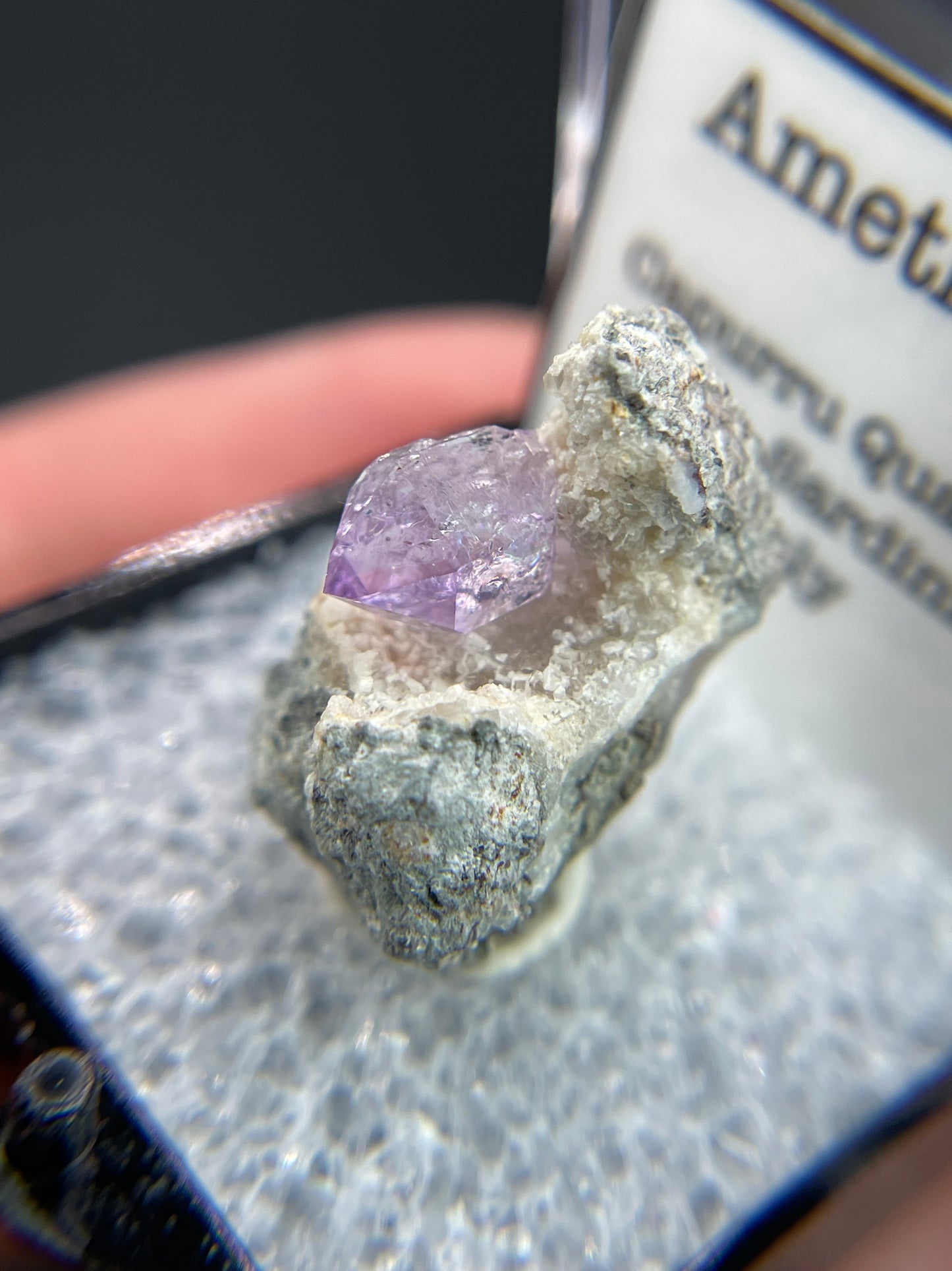 Amethyst, Capurru Quarry, Osilo, Sardinia, Italy