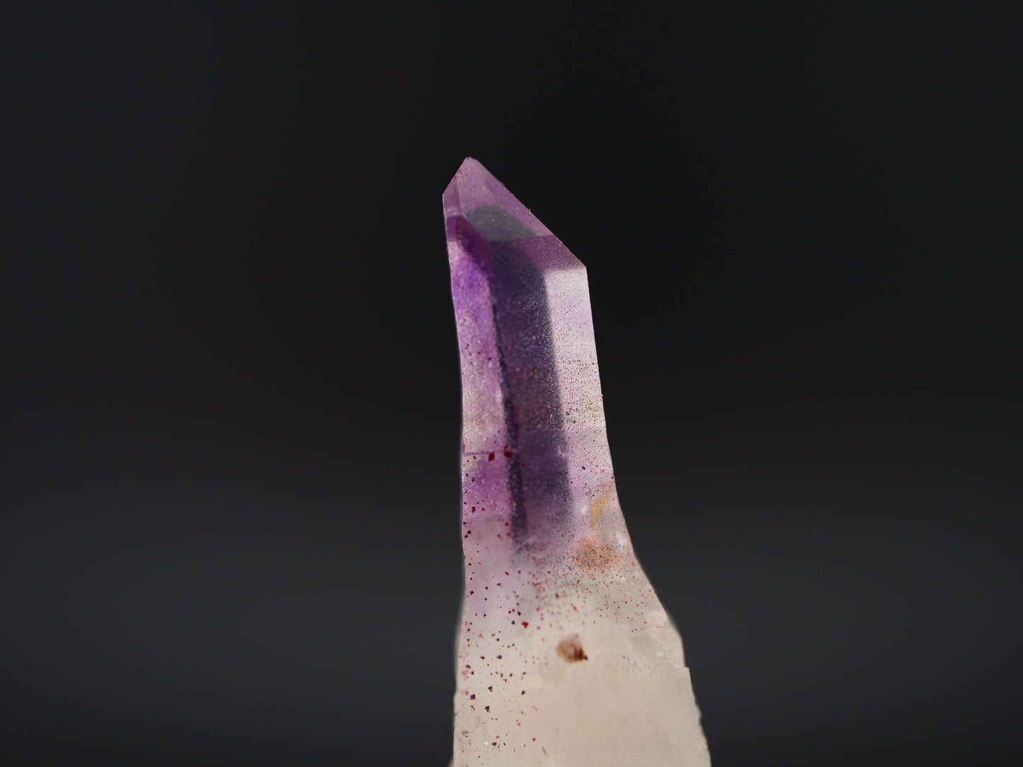 Amethyst with Hematite, Denny Mountain, King Co., Washington, US