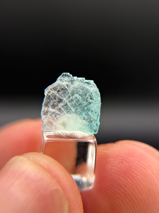 Dioptase and Quartz, Kunene Region, Namibia
