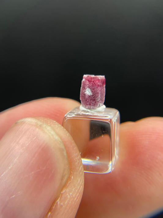 Red Beryl,Snowflake Claim, Paramount Canyon, Sierra County, New Mexico