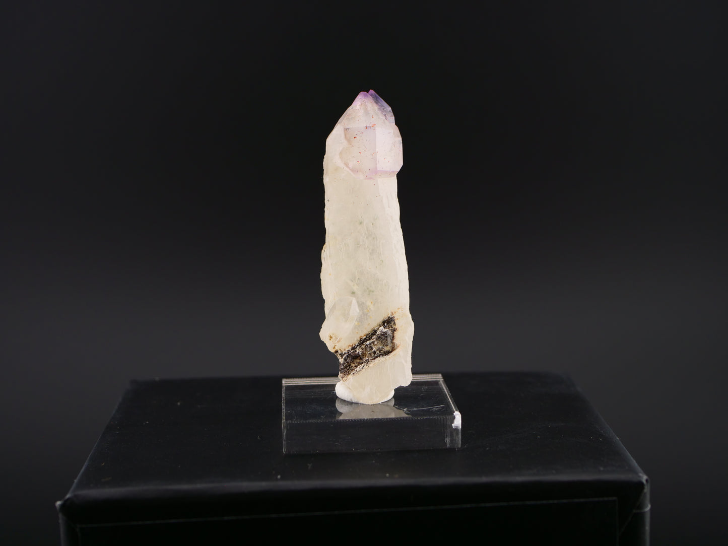 Amethyst Scepter with Hematite, Denny Mountain, King Co., Washington, USA