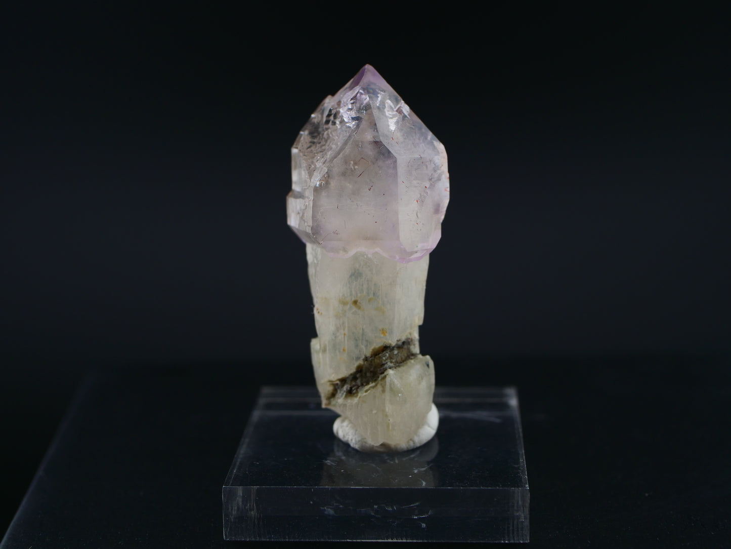 Amethyst Scepter with Hematite, Denny Mountain, King Co., Washington, USA