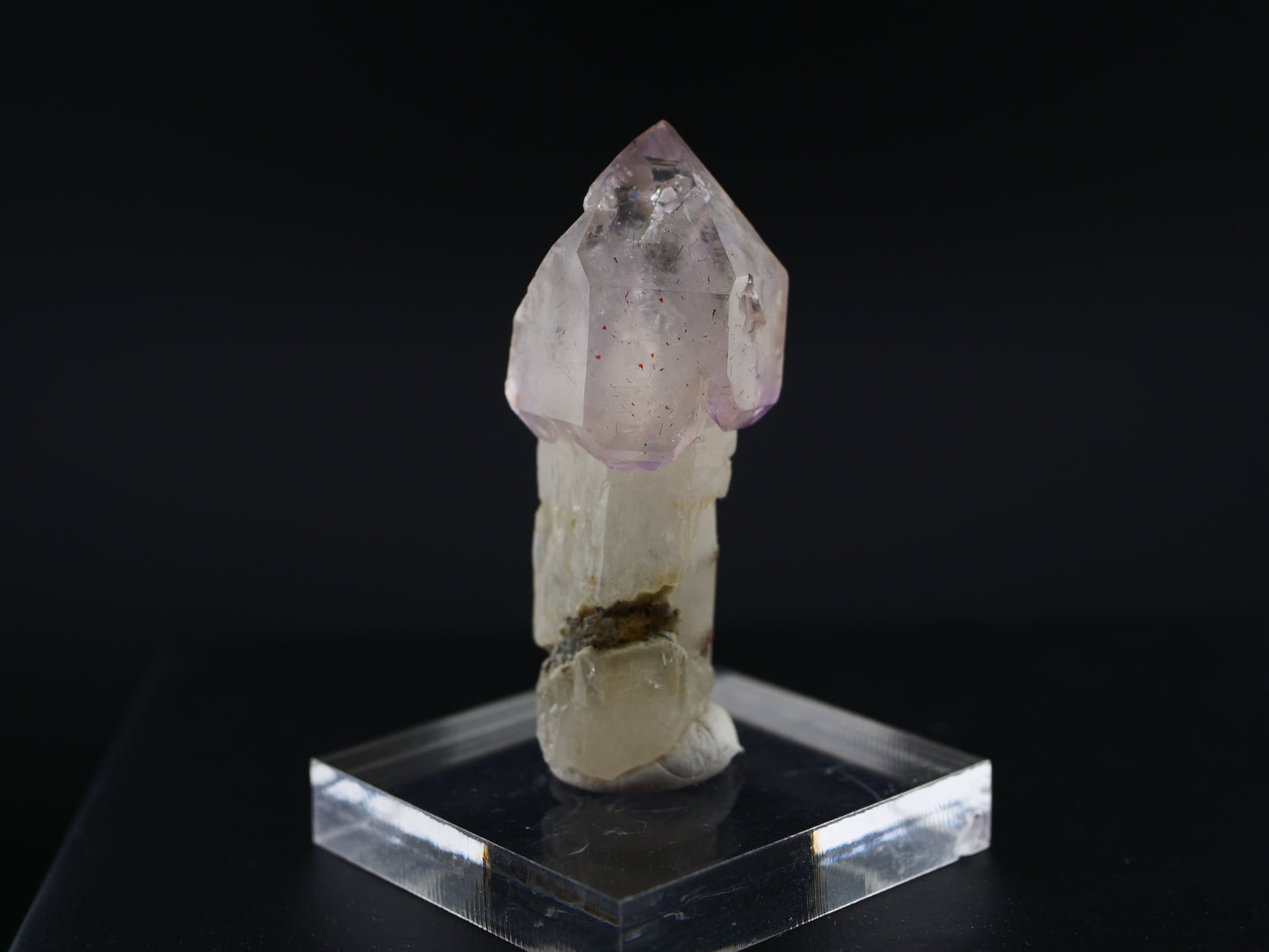 Amethyst Scepter with Hematite, Denny Mountain, King Co., Washington, USA