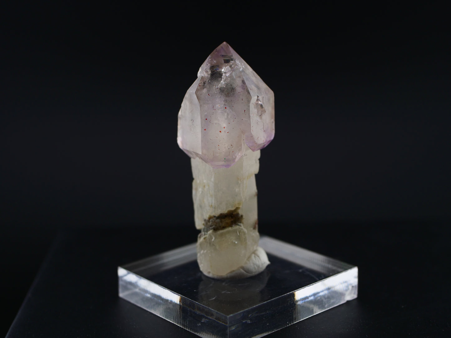 Amethyst Scepter with Hematite, Denny Mountain, King Co., Washington, USA
