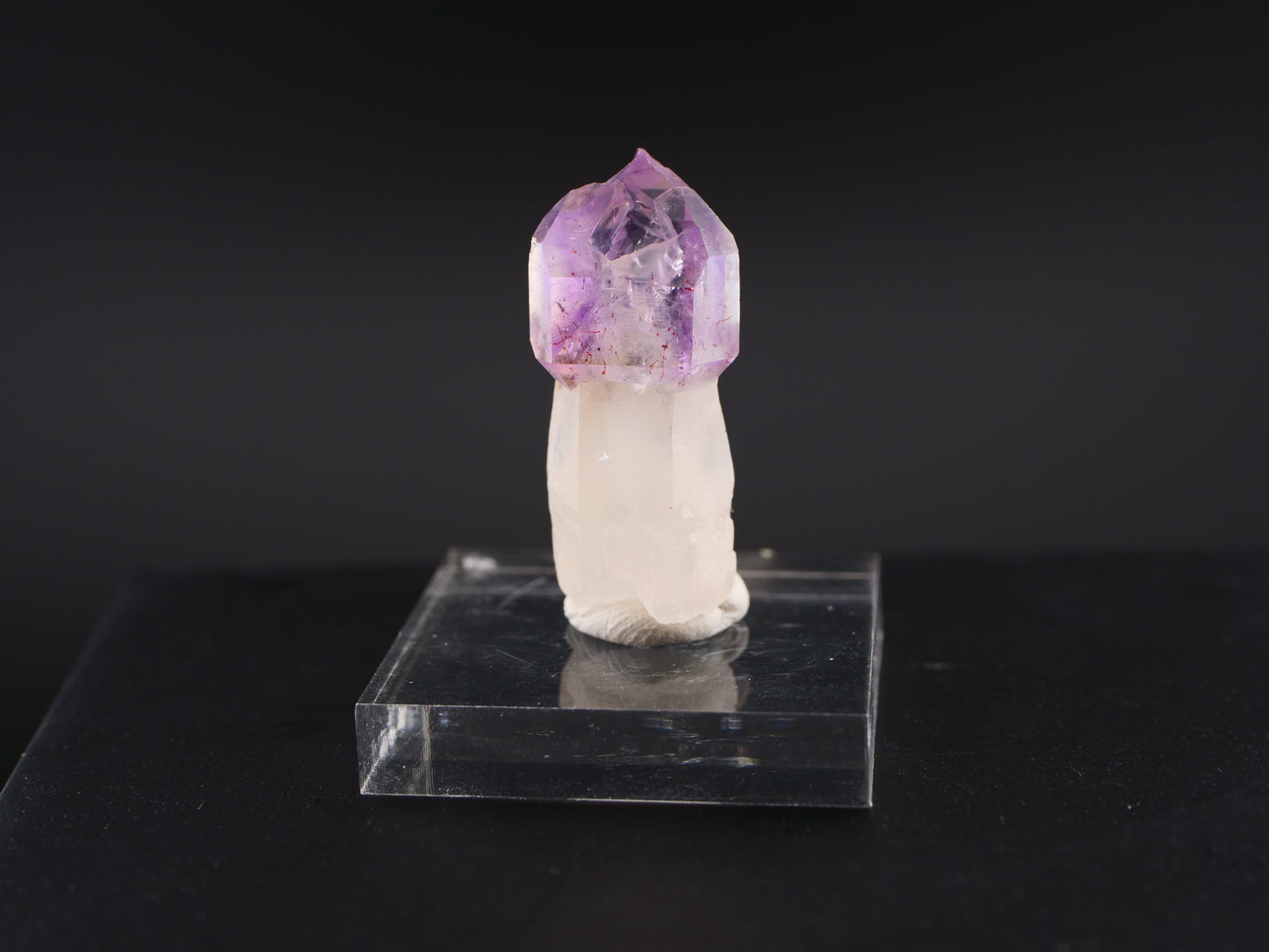 Amethyst Scepter with Hematite, Denny Mountain, King Co., Washington, USA