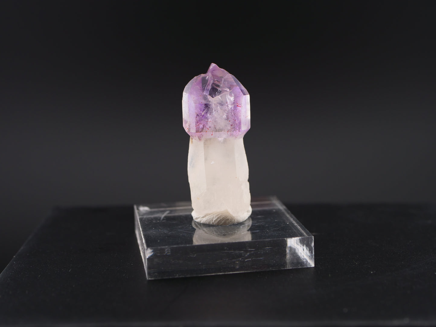 Amethyst Scepter with Hematite, Denny Mountain, King Co., Washington, USA