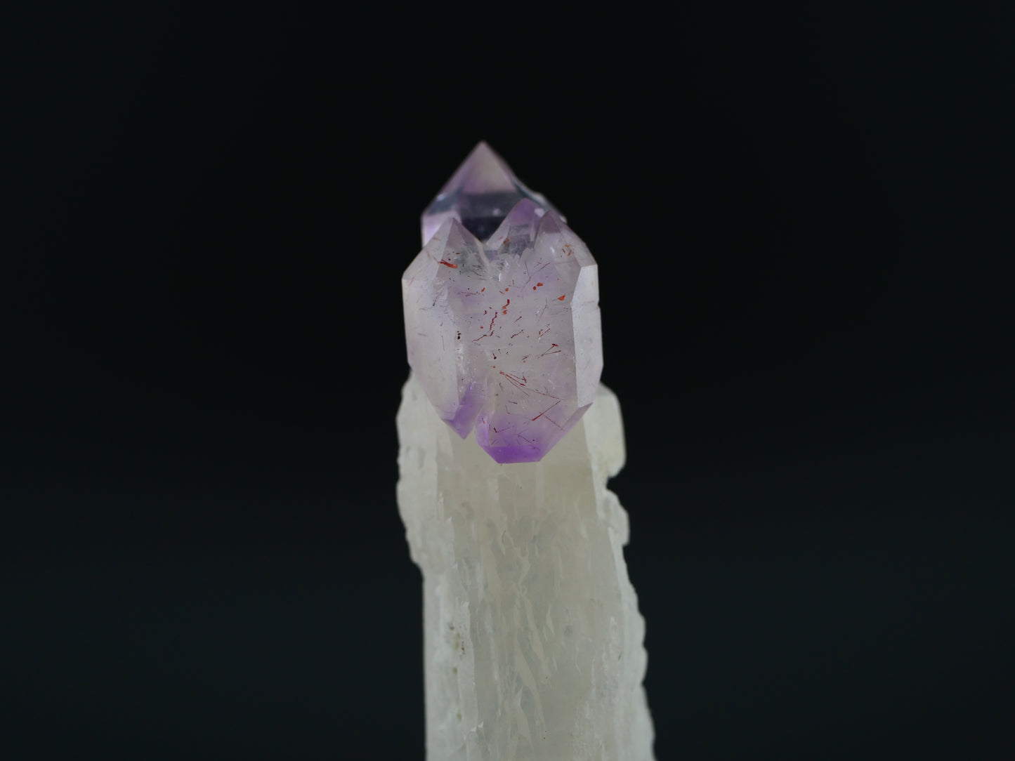 Amethyst Scepter with Hematite, Denny Mountain, King Co., Washington, USA