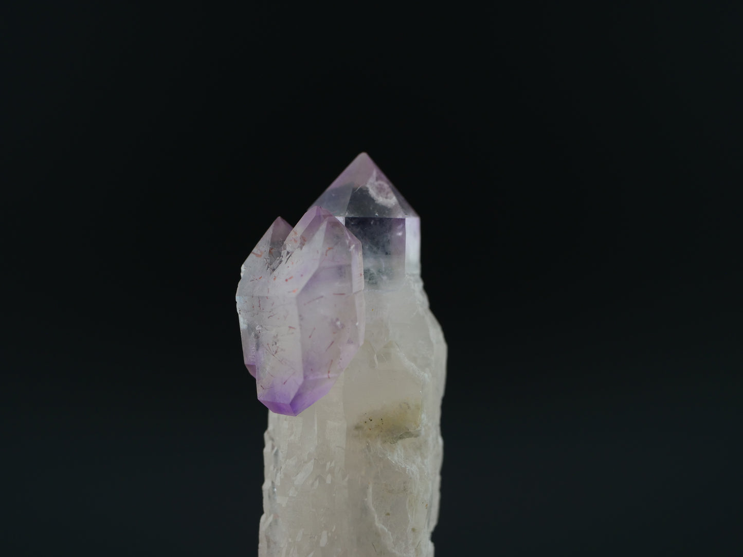 Amethyst Scepter with Hematite, Denny Mountain, King Co., Washington, USA