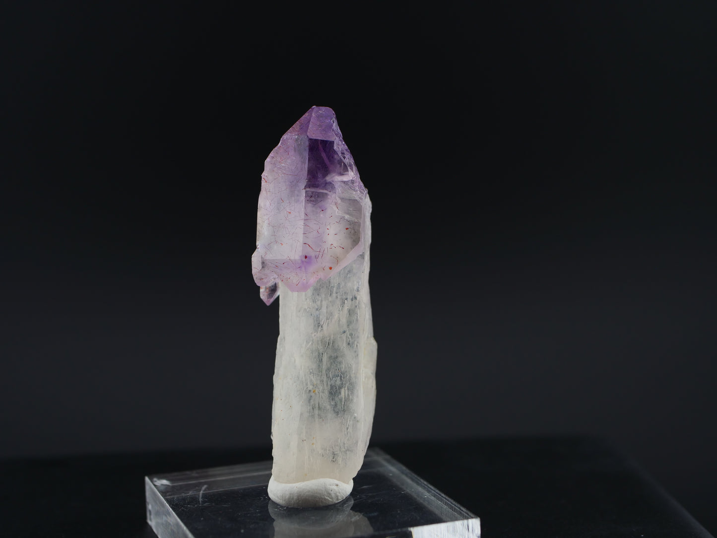 Amethyst Scepter with Hematite, Denny Mountain, King Co., Washington, USA