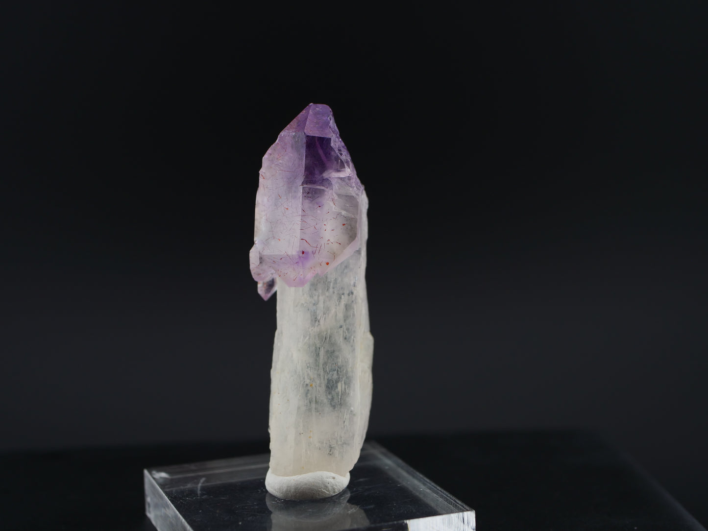 Amethyst Scepter with Hematite, Denny Mountain, King Co., Washington, USA