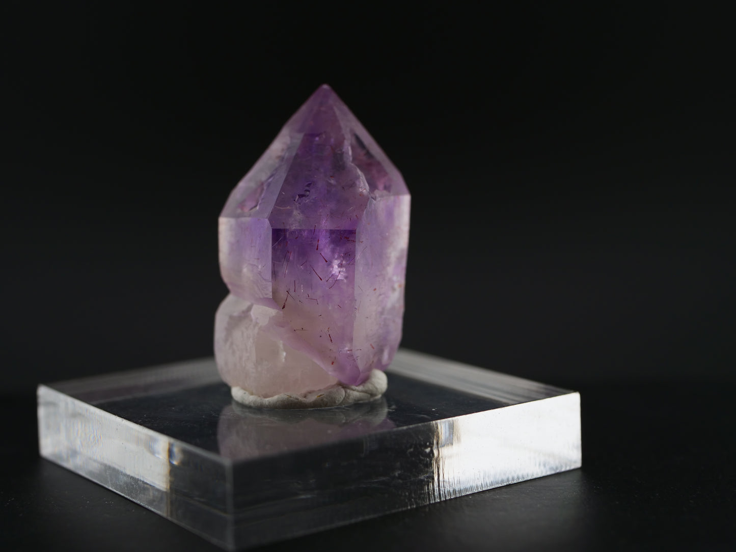 Amethyst Scepter with Hematite, Denny Mountain, King Co., Washington, USA