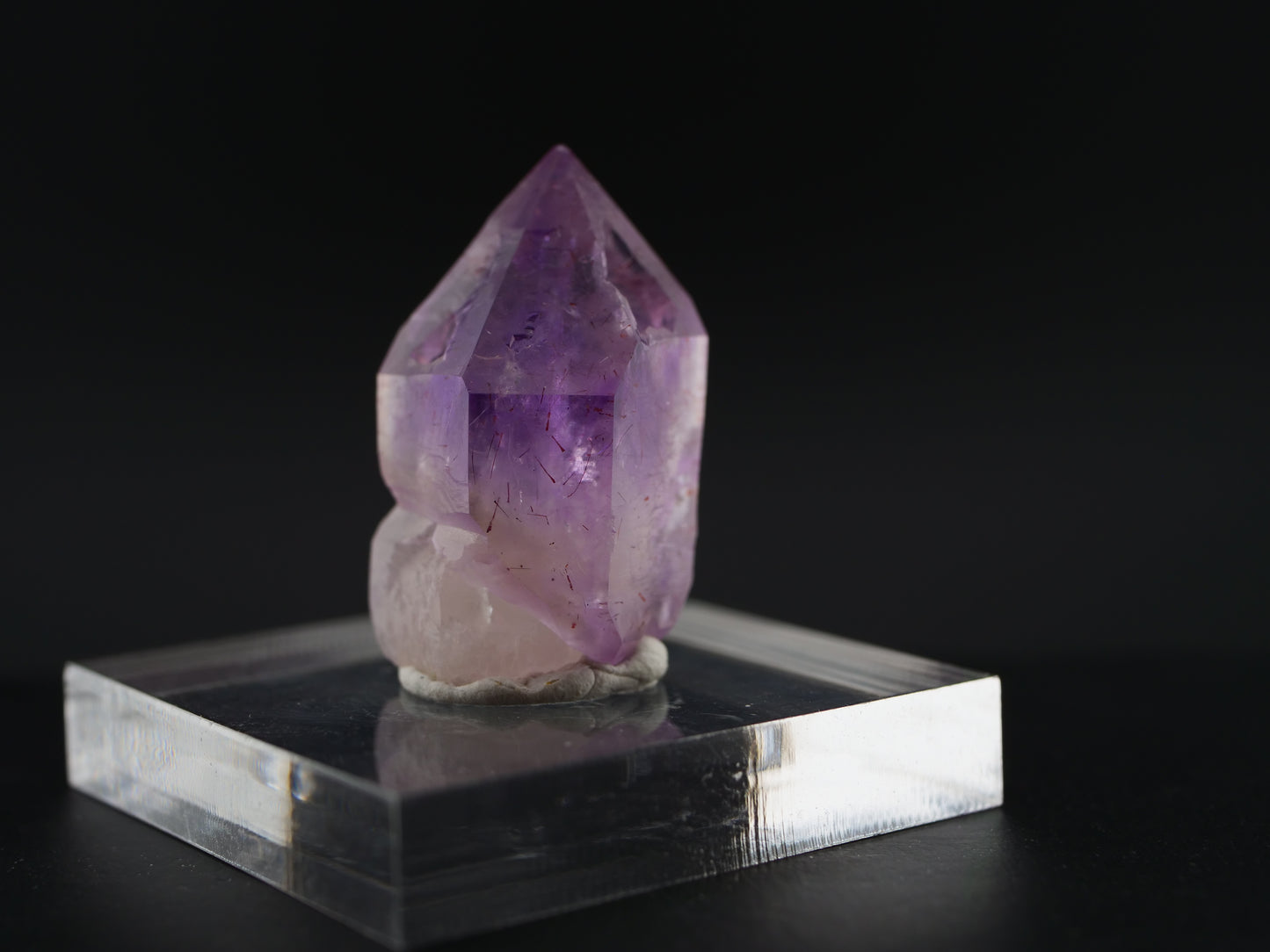 Amethyst Scepter with Hematite, Denny Mountain, King Co., Washington, USA