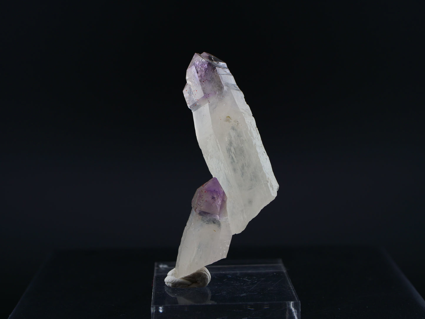 Amethyst Scepter with Hematite, Denny Mountain, King Co., Washington, USA