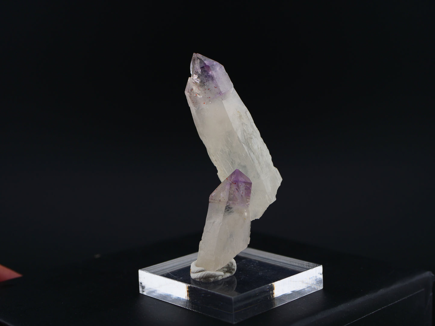 Amethyst Scepter with Hematite, Denny Mountain, King Co., Washington, USA
