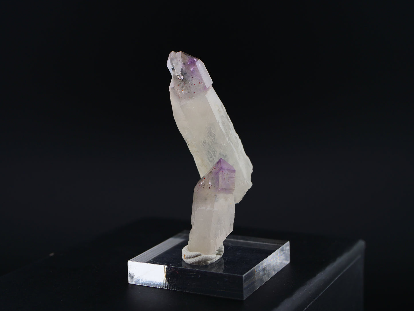 Amethyst Scepter with Hematite, Denny Mountain, King Co., Washington, USA