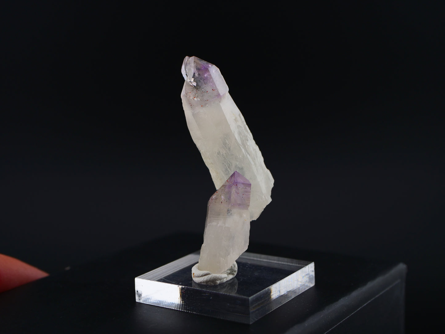 Amethyst Scepter with Hematite, Denny Mountain, King Co., Washington, USA