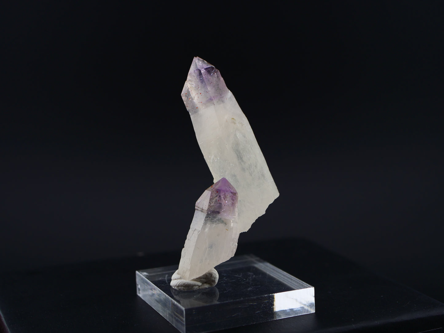 Amethyst Scepter with Hematite, Denny Mountain, King Co., Washington, USA