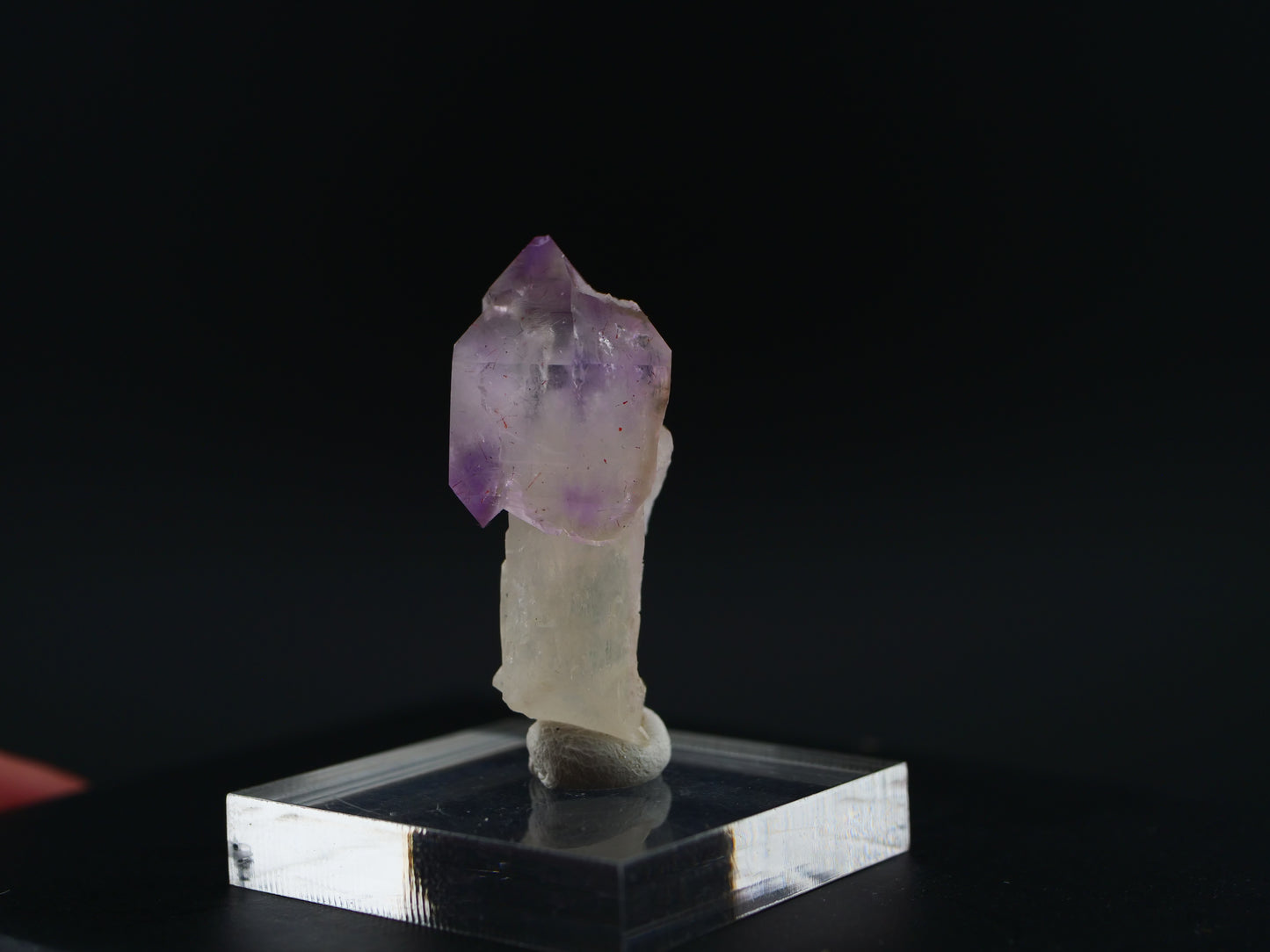 Amethyst Scepter with Hematite, Denny Mountain, King Co., Washington, USA