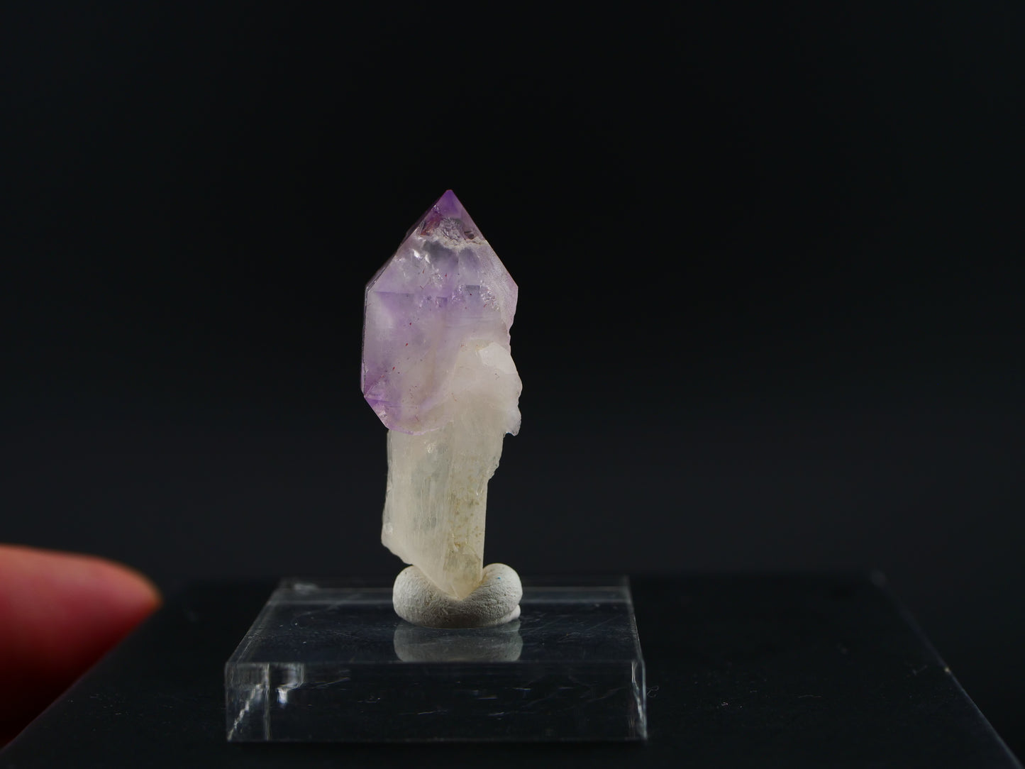 Amethyst Scepter with Hematite, Denny Mountain, King Co., Washington, USA