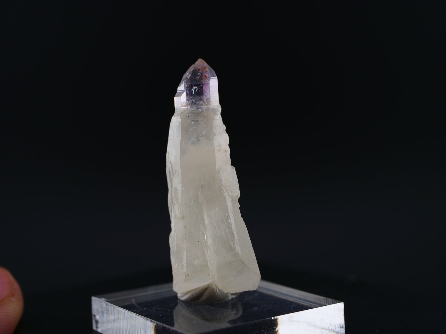 Amethyst Scepter with Hematite, Denny Mountain, King Co., Washington, USA