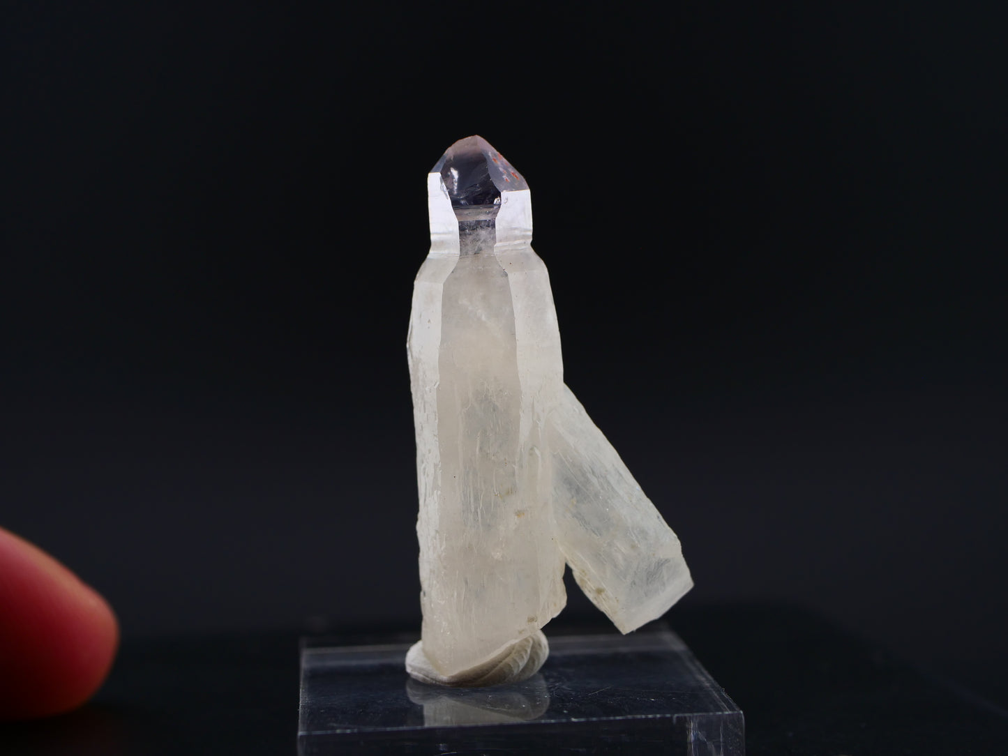 Amethyst Scepter with Hematite, Denny Mountain, King Co., Washington, USA