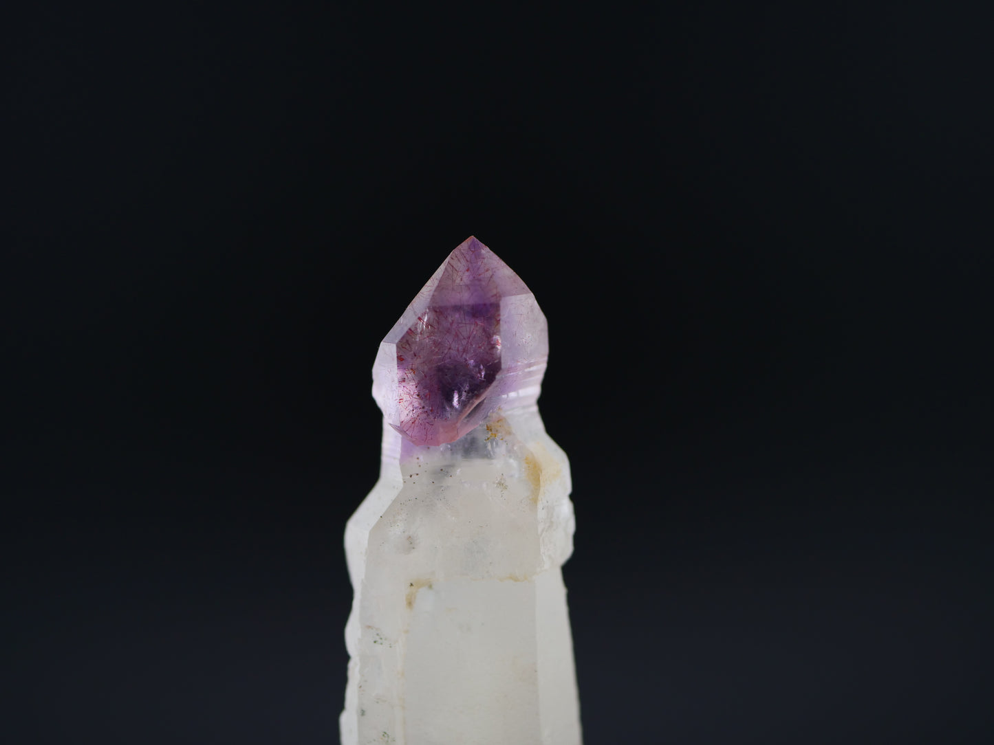 Amethyst Scepter with Hematite, Denny Mountain, King Co., Washington, US