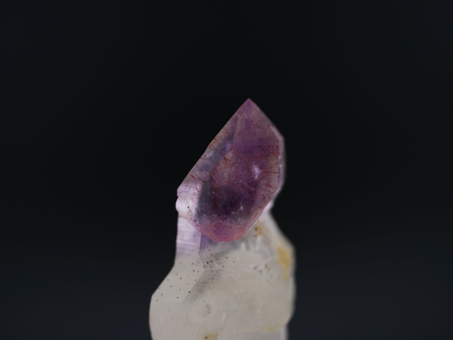 Amethyst Scepter with Hematite, Denny Mountain, King Co., Washington, US