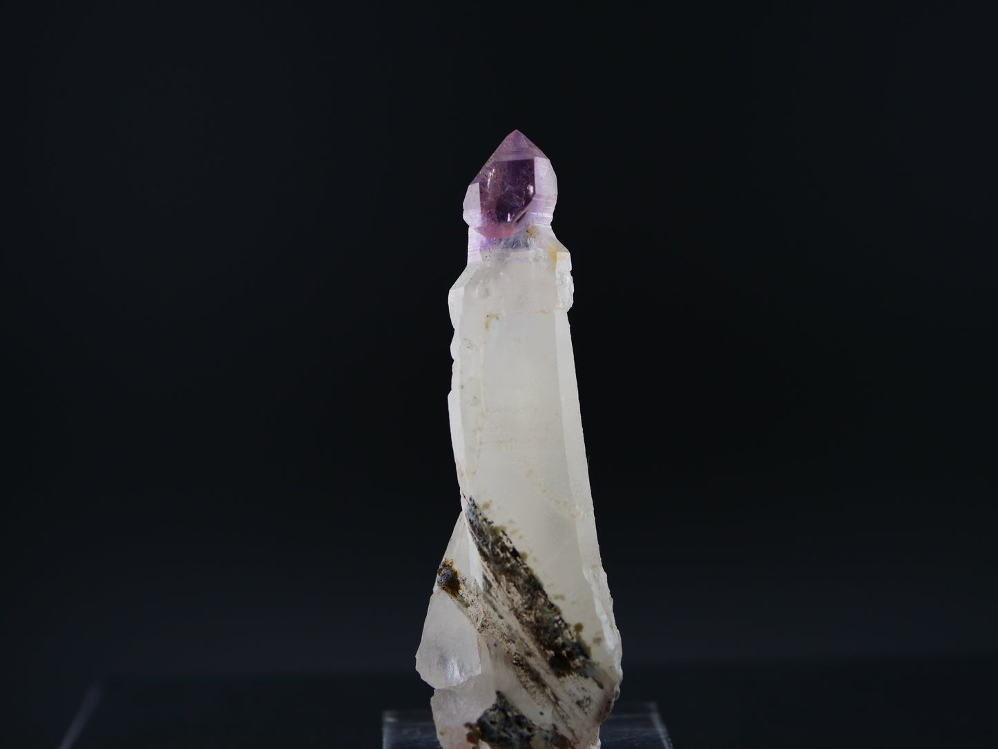 Amethyst Scepter with Hematite, Denny Mountain, King Co., Washington, US