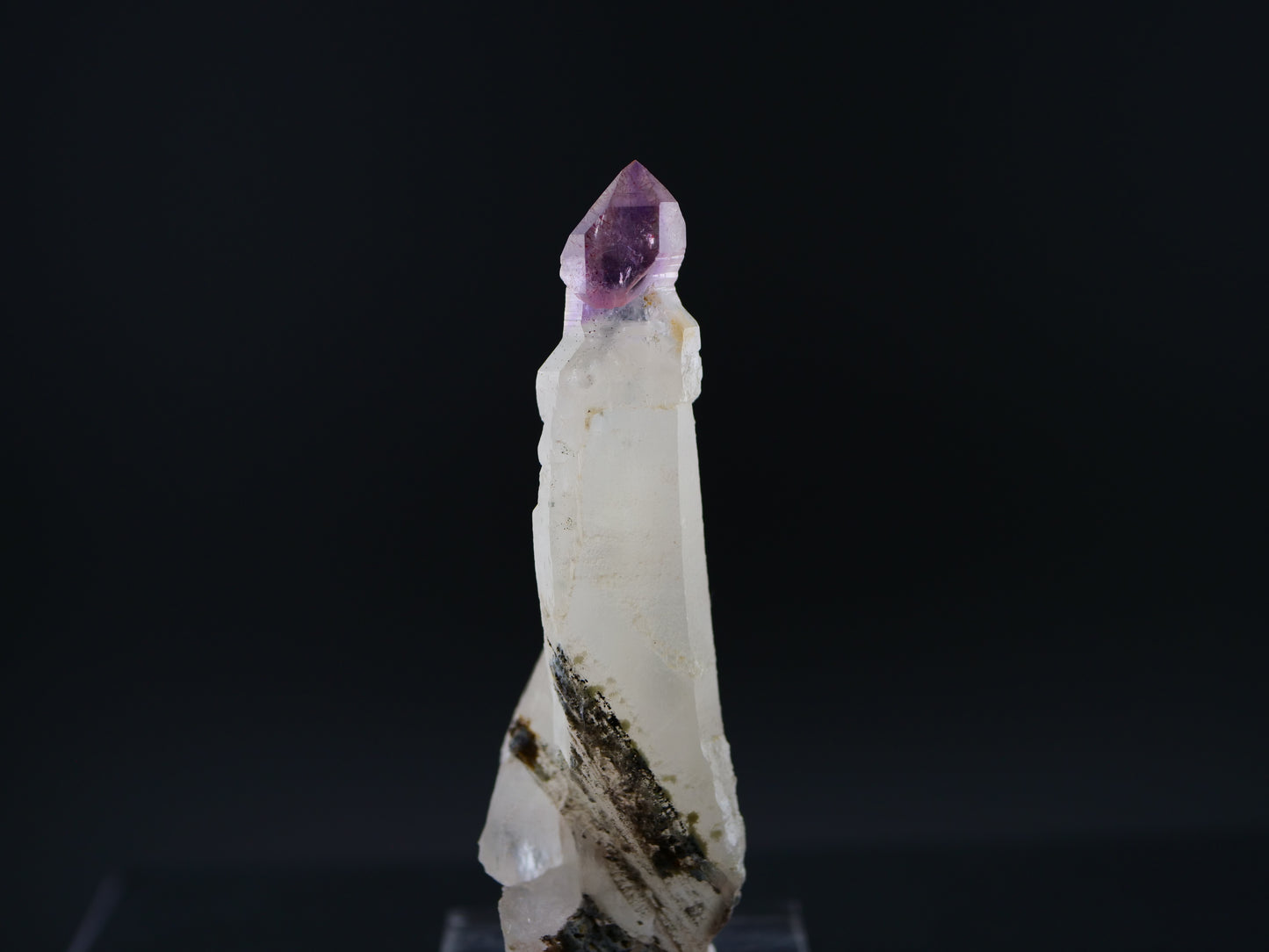 Amethyst Scepter with Hematite, Denny Mountain, King Co., Washington, US