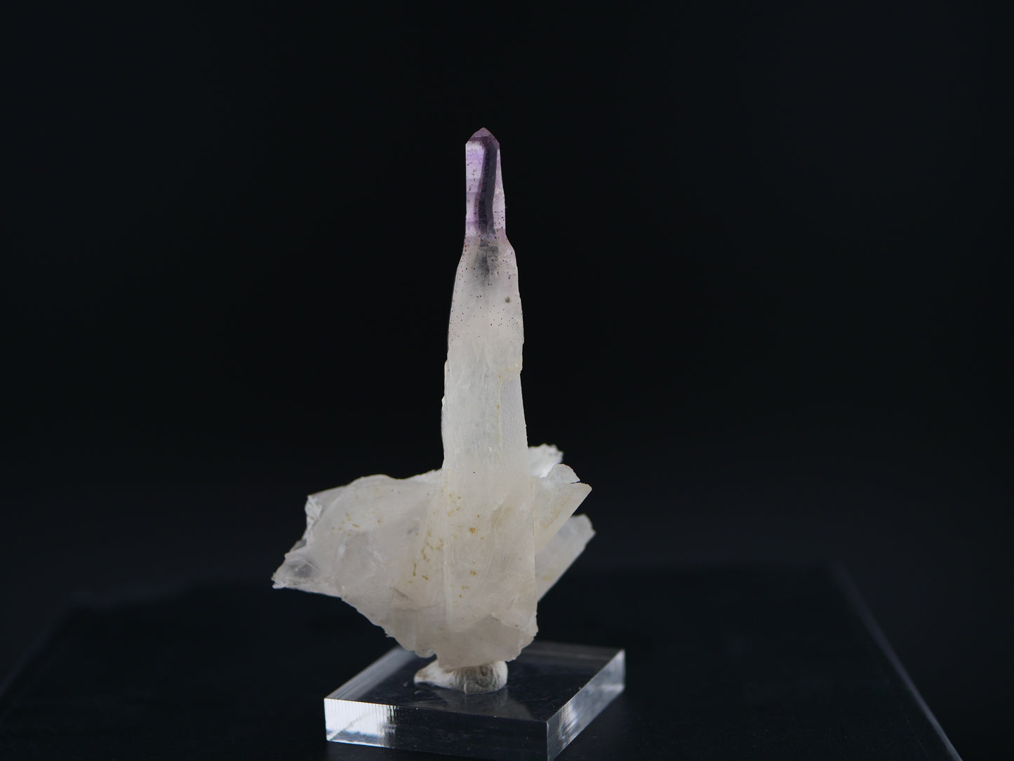 Amethyst Scepter with Hematite, Denny Mountain, King Co., Washington, US