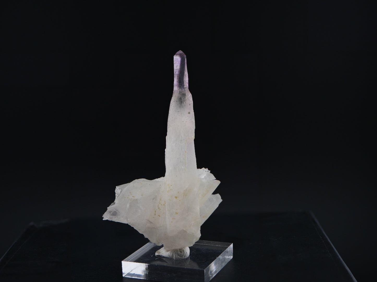 Amethyst Scepter with Hematite, Denny Mountain, King Co., Washington, US