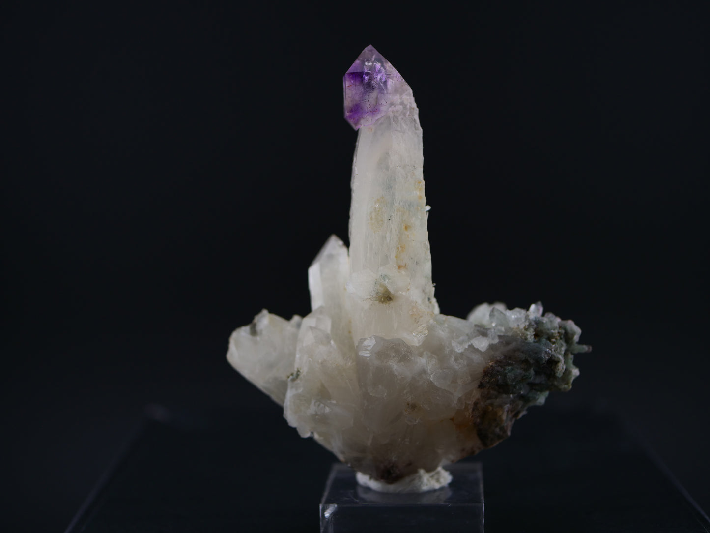 Amethyst Scepter with Hematite, Denny Mountain, King Co., Washington, US