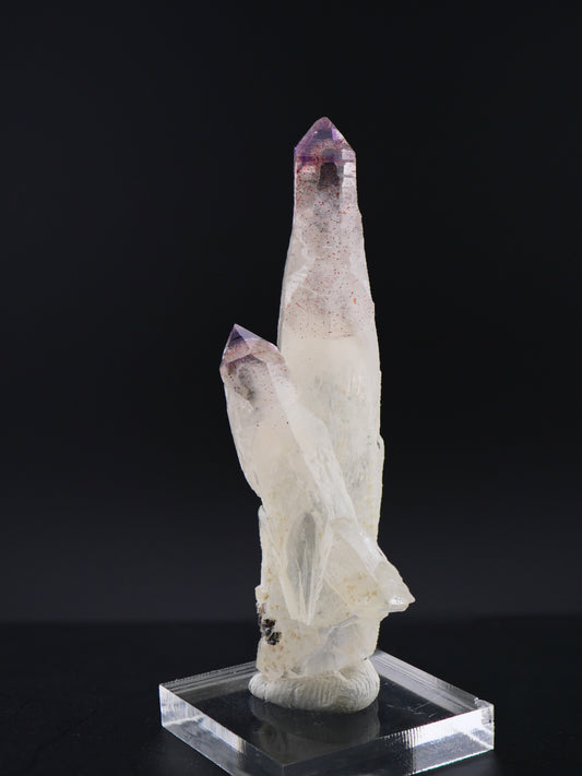 Amethyst Scepters with Hematite, Denny Mountain, King Co., Washington, US