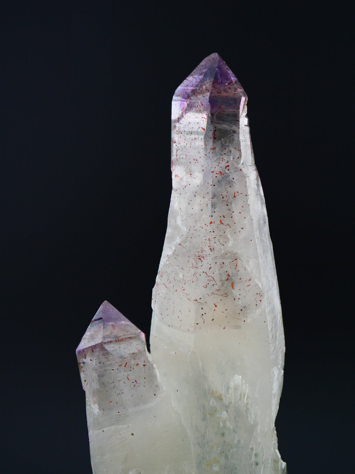 Amethyst Scepters with Hematite, Denny Mountain, King Co., Washington, US