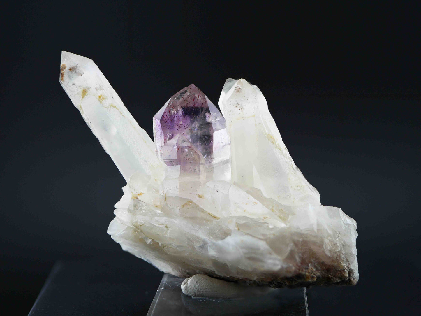 Amethyst Scepters with Hematite, Denny Mountain, King Co., Washington, US