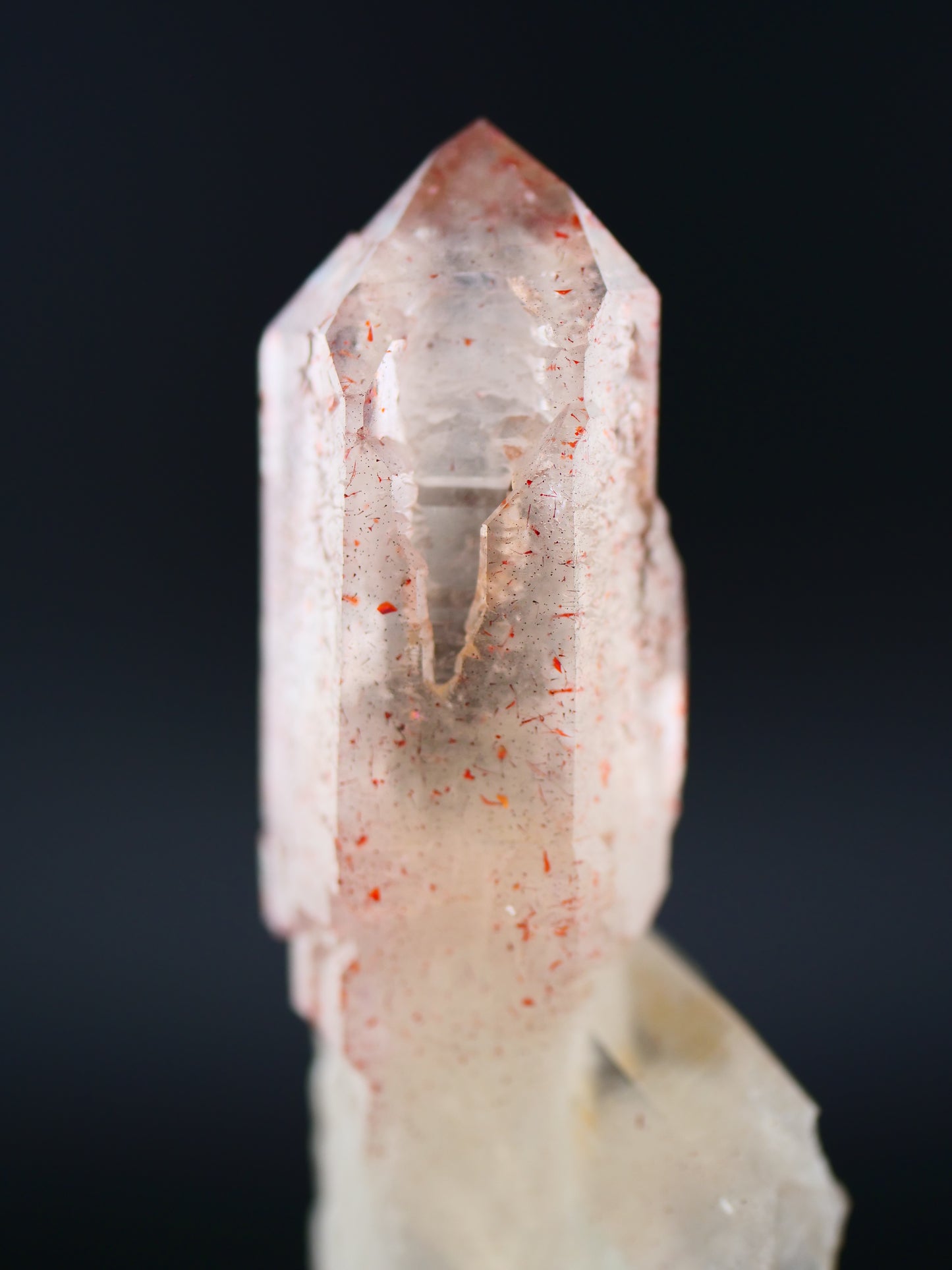 Quartz Scepters with Hematite, Denny Mountain, King Co., Washington, US