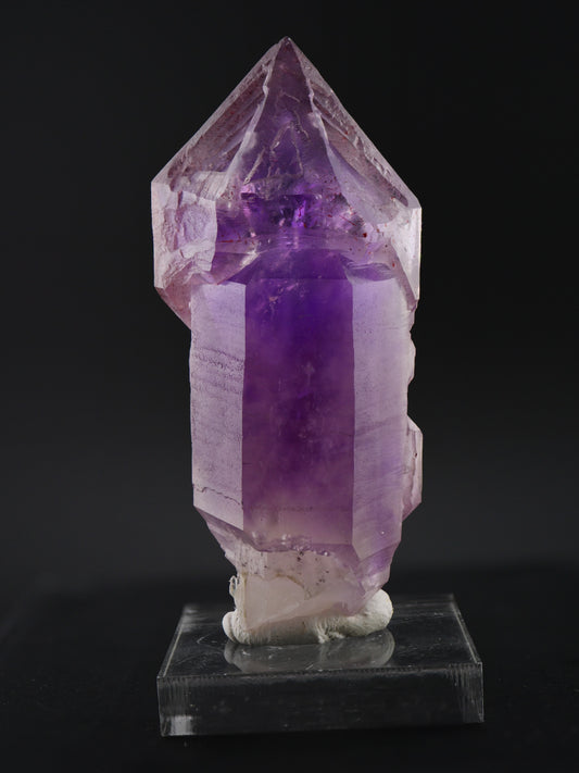 Amethyst Scepter with Hematite, Denny Mountain, King Co., Washington, US