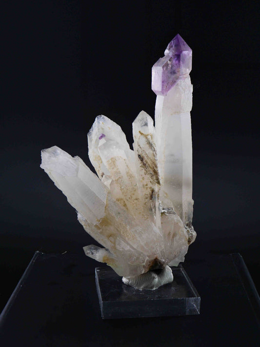 Amethyst Scepter with Hematite, Denny Mountain, King Co., Washington, US