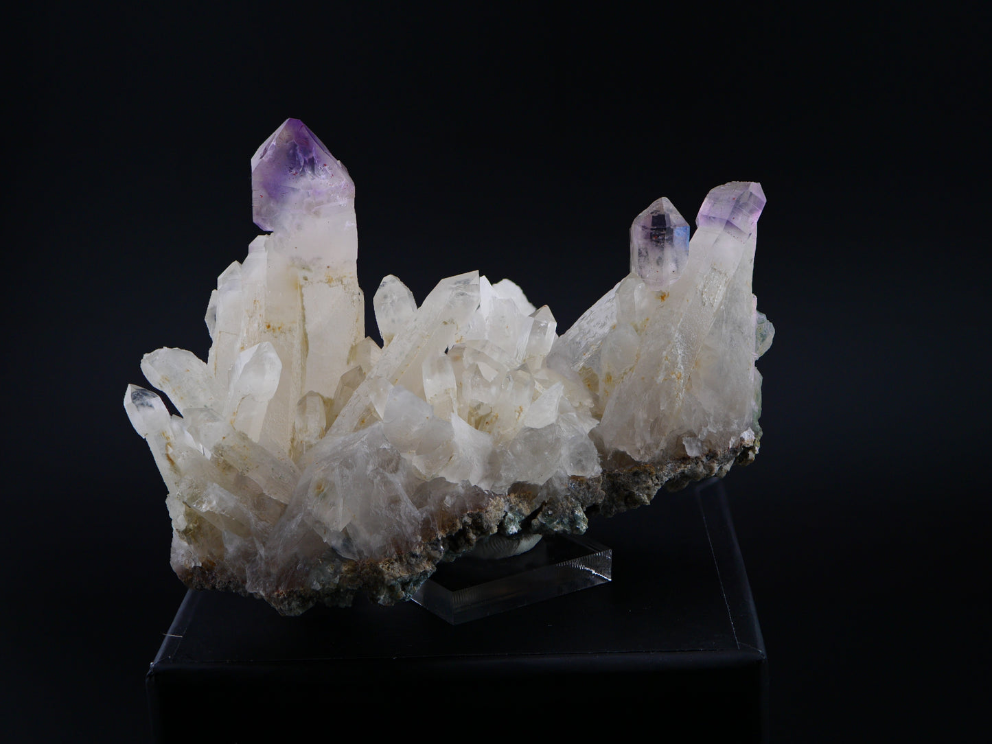 Amethyst Scepter with Hematite, Denny Mountain, King Co., Washington, US