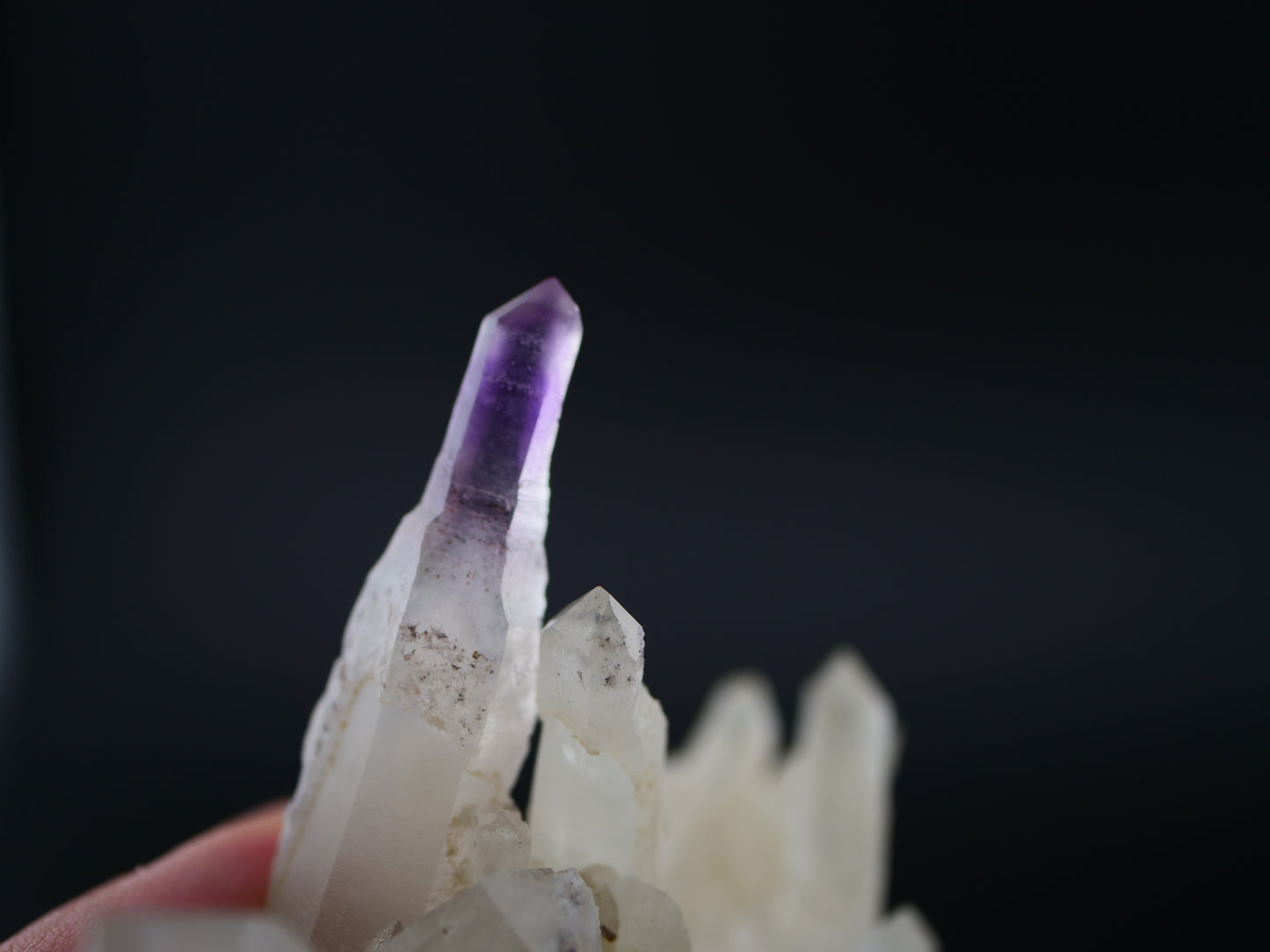Amethyst Scepter with Hematite, Denny Mountain, King Co., Washington, US