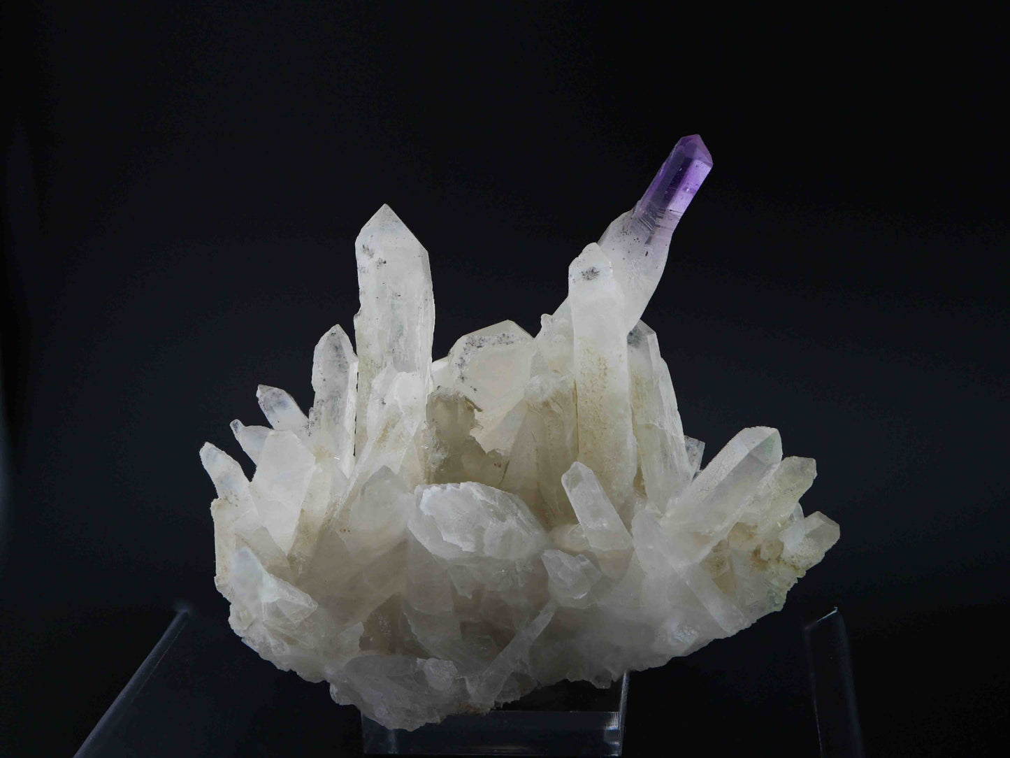 Amethyst Scepter with Hematite, Denny Mountain, King Co., Washington, US