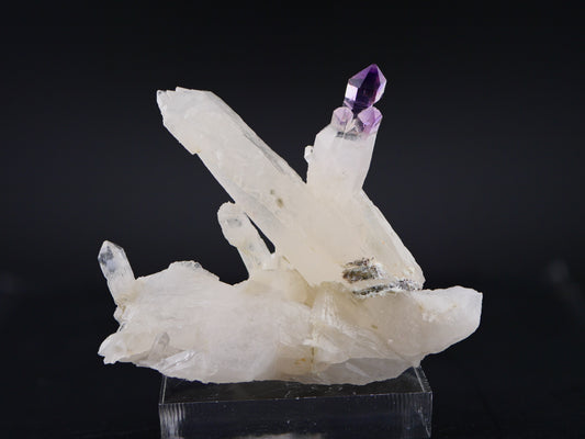 Amethyst Scepter with Hematite, Denny Mountain, King Co., Washington, US