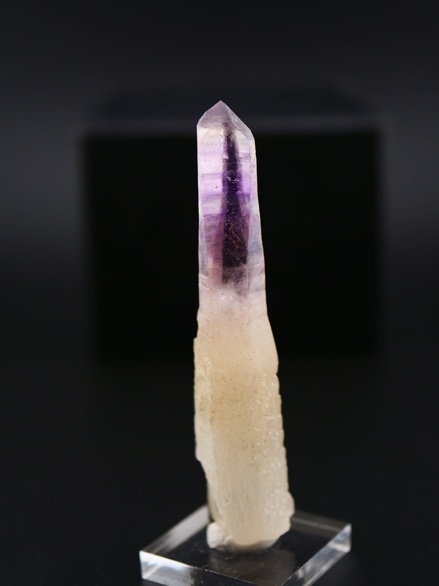 Amethyst  with Hematite, Denny Mountain, King Co., Washington, US