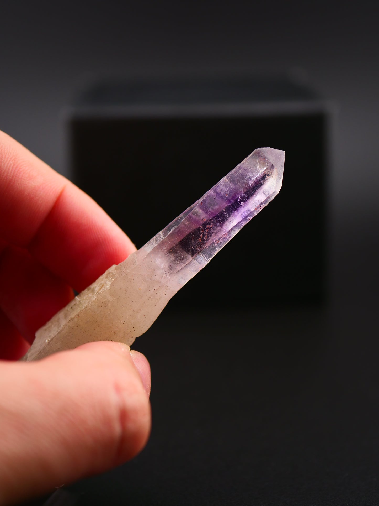 Amethyst  with Hematite, Denny Mountain, King Co., Washington, US