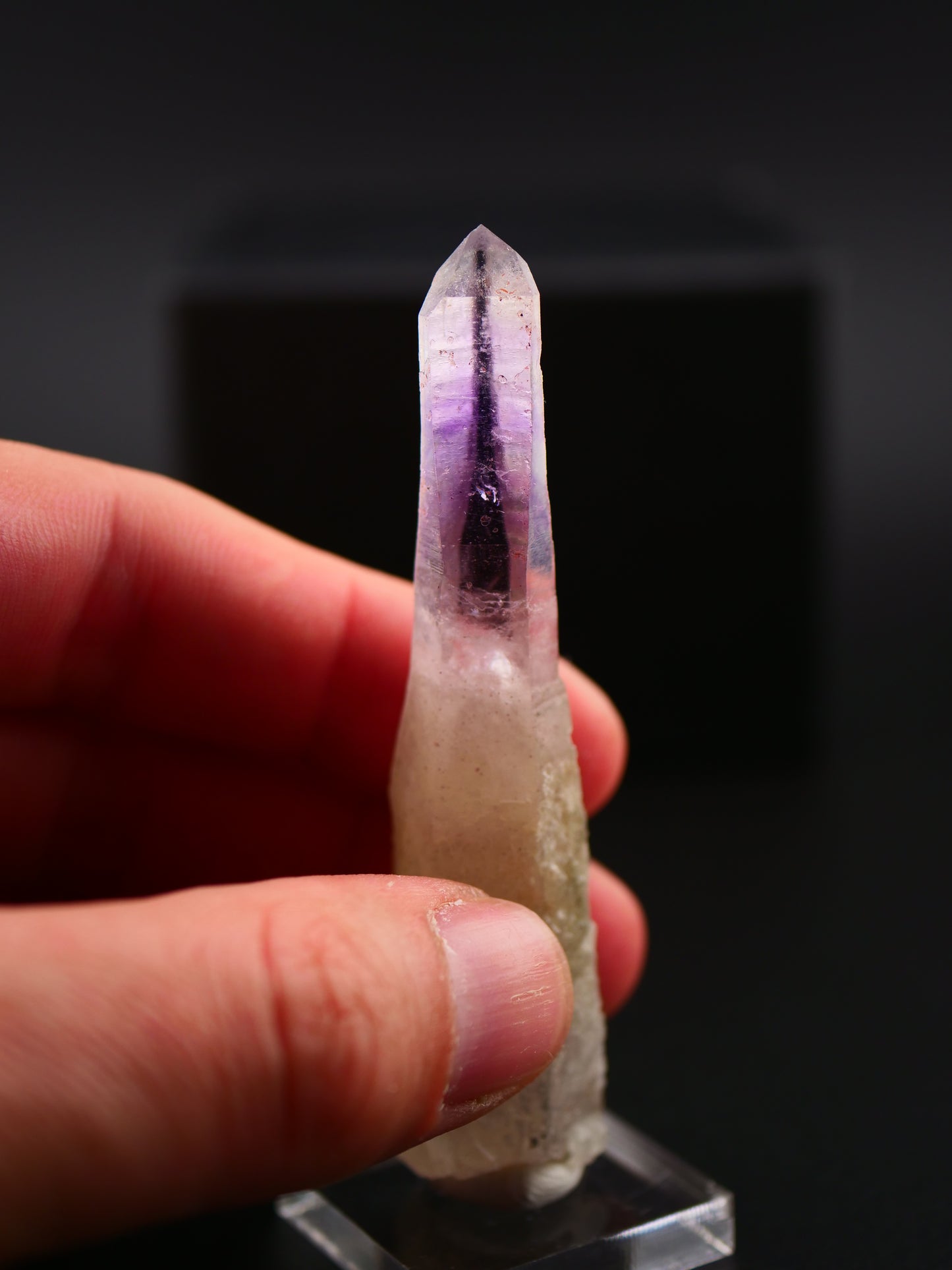 Amethyst  with Hematite, Denny Mountain, King Co., Washington, US